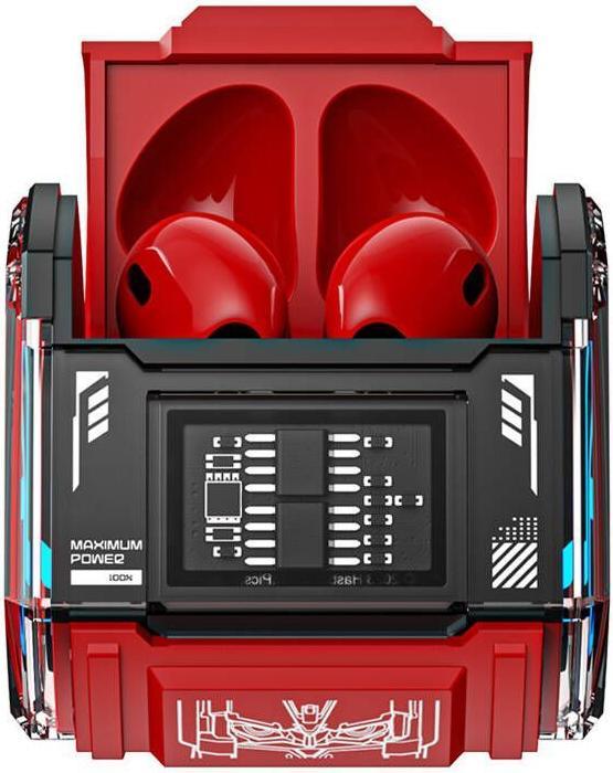 Produktbild Transformers TWS MG-C03 headphones (red) (5 h, Kabellos)