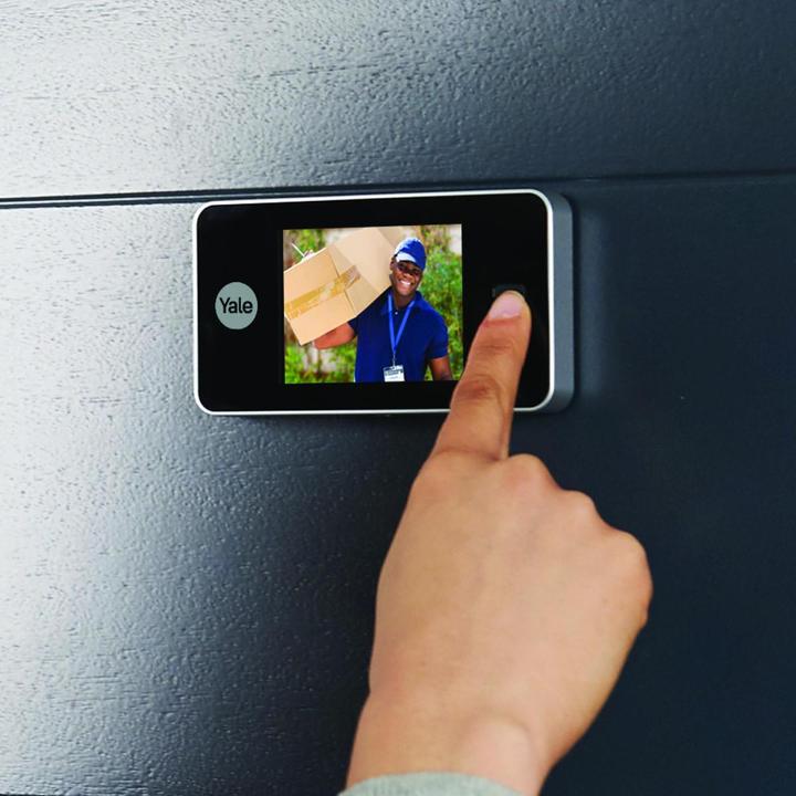 Produktbild Yale YA-05001432-5011 - Digital Door Spy DDV 500, 3,2quot Display White