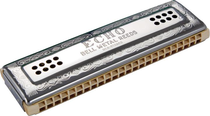 Image du produit Hohner Echo-Harp 2x48 Tremolo C/G (Harmonica, Do majeur, Sol majeur)