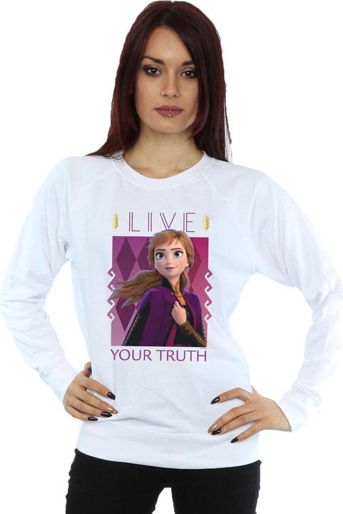 Image du produit Disney - Sweat FROZEN ANNA LIVE YOUR TRUTH - Femme (M)