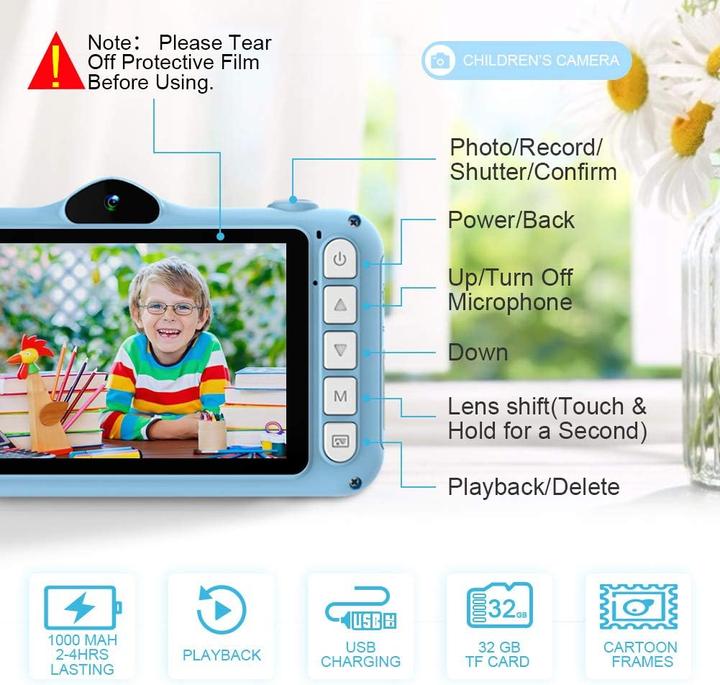 Image du produit Itshiny Appareil photo numérique pour enfants