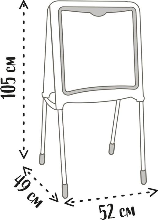 Actual product image Smoby Metal Board