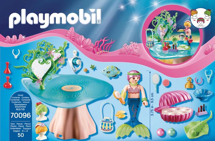 Immagine prodotto Playmobil Salone di bellezza con scatola di perle (70096, Magia Playmobil)