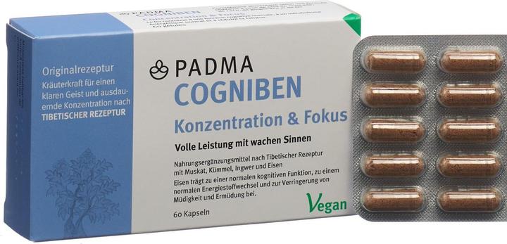 Produktbild Padma Cogniben (60 Stück, Kapseln, 52 g)