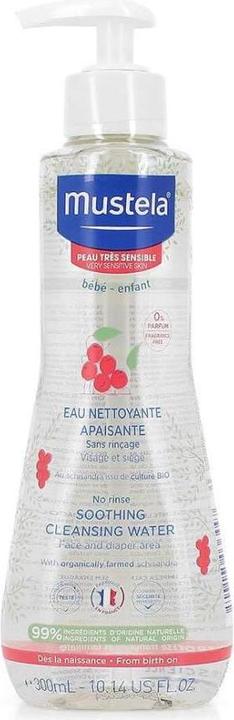 Mustela Acqua detergente lenitiva Bébé