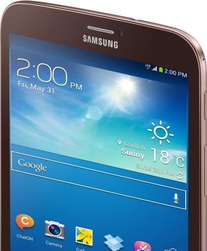 Produktbild Samsung Galaxy Tab 3 8.0 SM-T315 - WiFi (4G, 8", 16 GB, Brown, Gold)