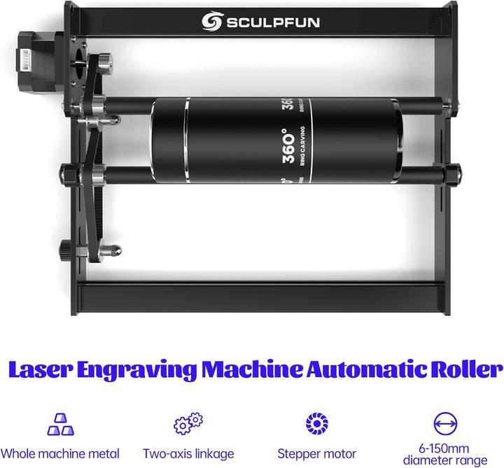Image du produit Sculpfun Laser-Rotationswalze S30