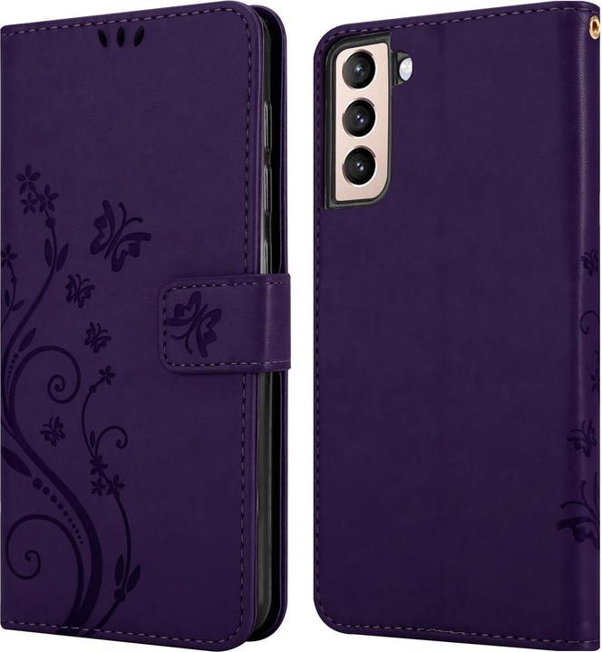 Image du produit Cadorabo Pochette Flower Book (Samsung Galaxy S21 5G)