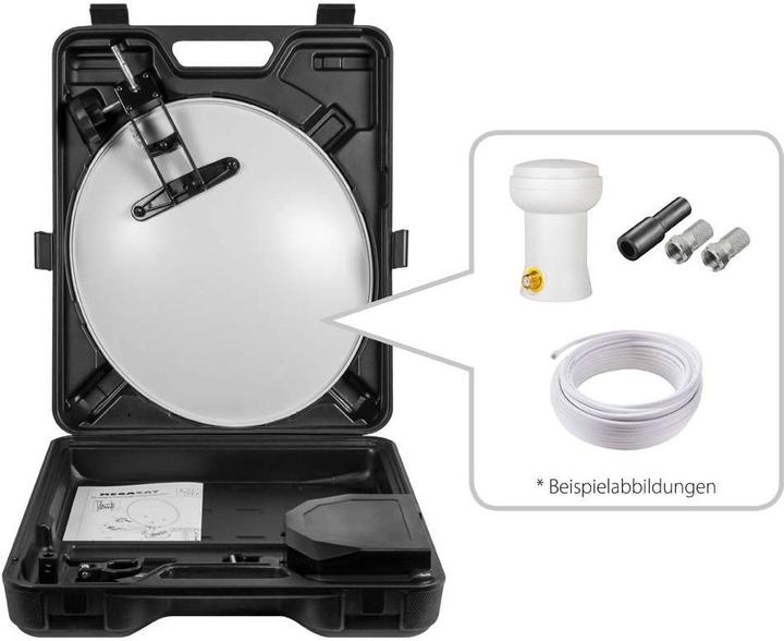 Immagine prodotto Megasat Valigia da campeggio SAT (senza ricevitore) (Antenna, DVB-S / -S2)