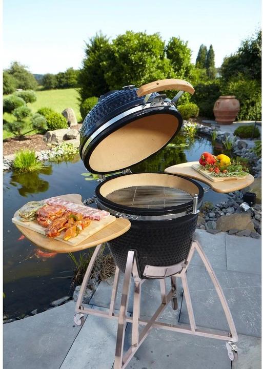 Image du produit Buschbeck Ensemble Kamado, 8 pièces, noir, surface de cuisson : 47 cm (470 mm)