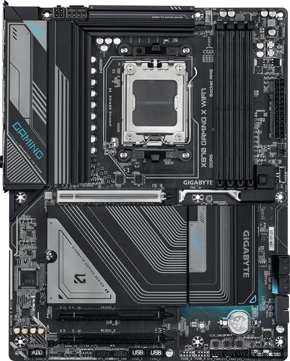 Immagine prodotto Gigabyte X870 GAMING X WIFI7 (AM5, AMD X870, ATX)
