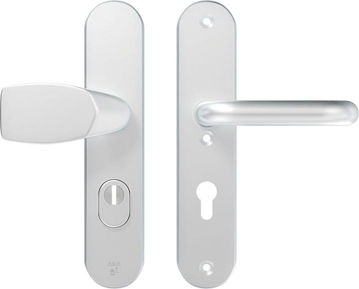 Produktbild AXA -Sicherheitsbett (Oval Plus) Aluminiumglühen: Betriebsschalterhocker (Modellflügel/U) PC72 mit C