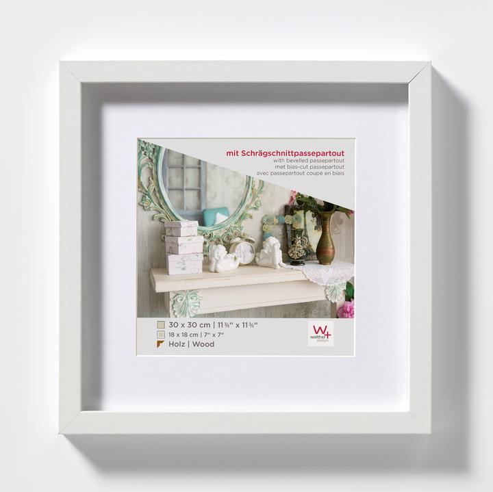 Image du produit Walther Design Cadre en bois de Stockholm (30 x 30 cm)