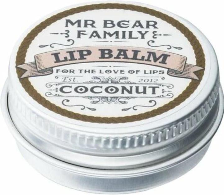 Produktbild Mr. Bear Family Lip Balm Coconut (Balsam, 15 ml)
