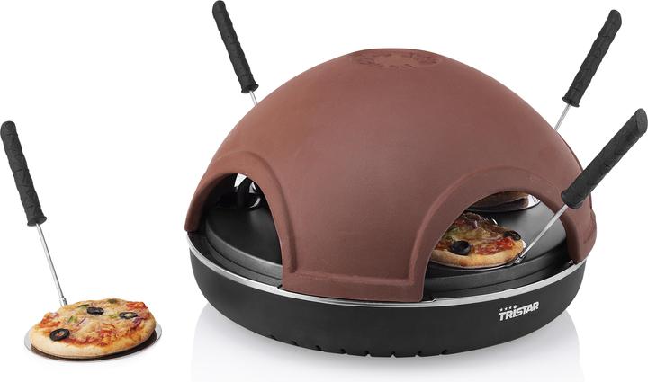 Tristar Four à pizza voyant lumineux, revêtement anti-adhésif