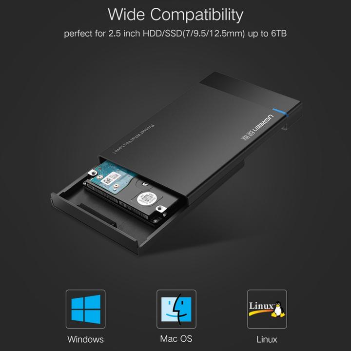 Image du produit Ugreen Boîtier SATA SSD (2.5")