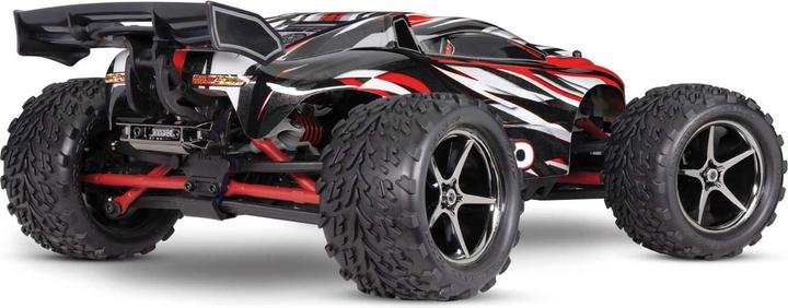 Actual product image Traxxas M.TRUCK E-REVO 1:16 4WD EP RTR RED w/USB-C Charger & Battery (RTR Ready-to-Run)