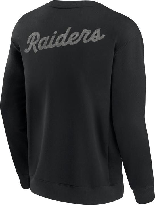 Actual product image Fanatics Las Vegas Raiders Heritage Fleece Crew Sweatshirt S (S)