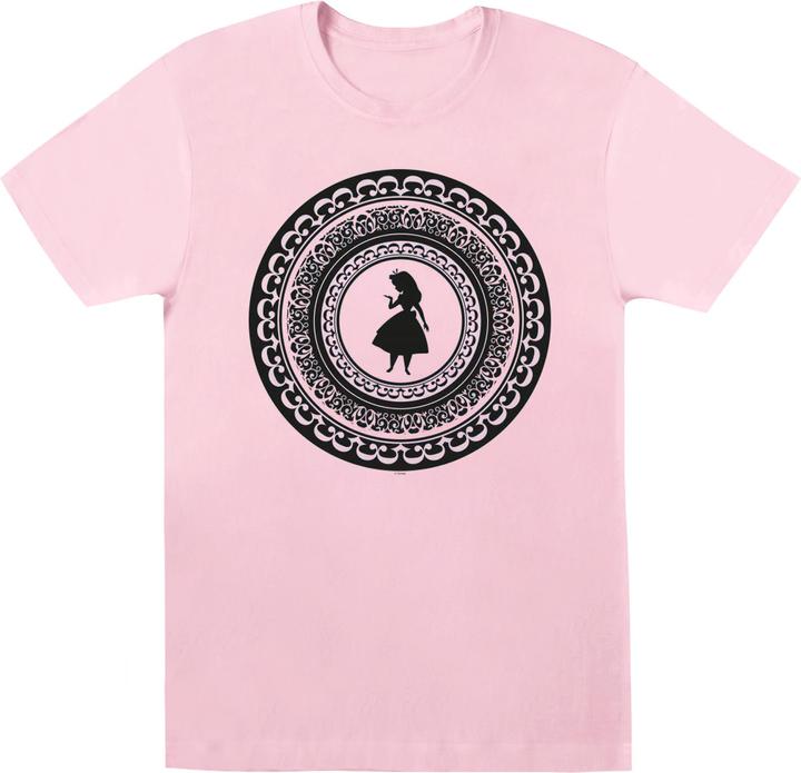 Disney Mädchen Alice im Wunderland Kreis TShirt aus Baumwolle