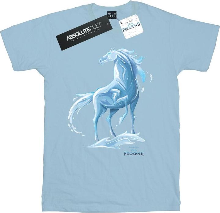 Actual product image Disney Womens/Ladies Frozen 2 Nokk The Water Spirit Cotton Boyfriend T-Shirt (XL)