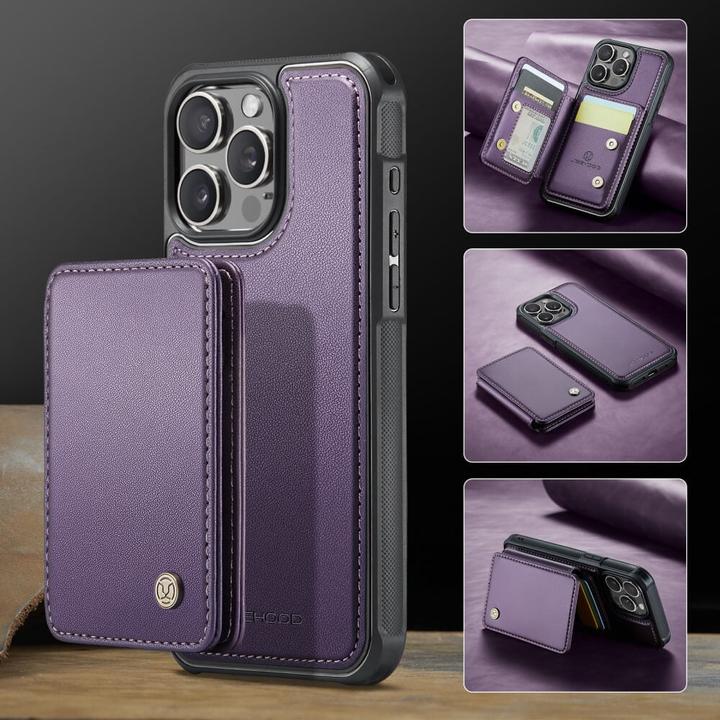 Actual product image Cover-Discount iPhone 16 Pro - 2-in-1 back cover with credit card holder (Apple iPhone 16 Pro)