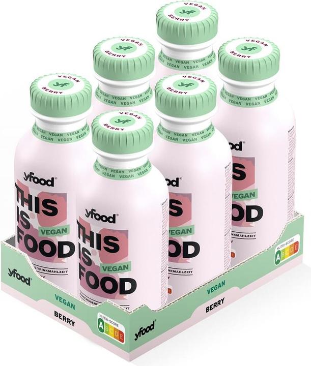 Image du produit YFood Berry végétalien (Baies, 6 x)