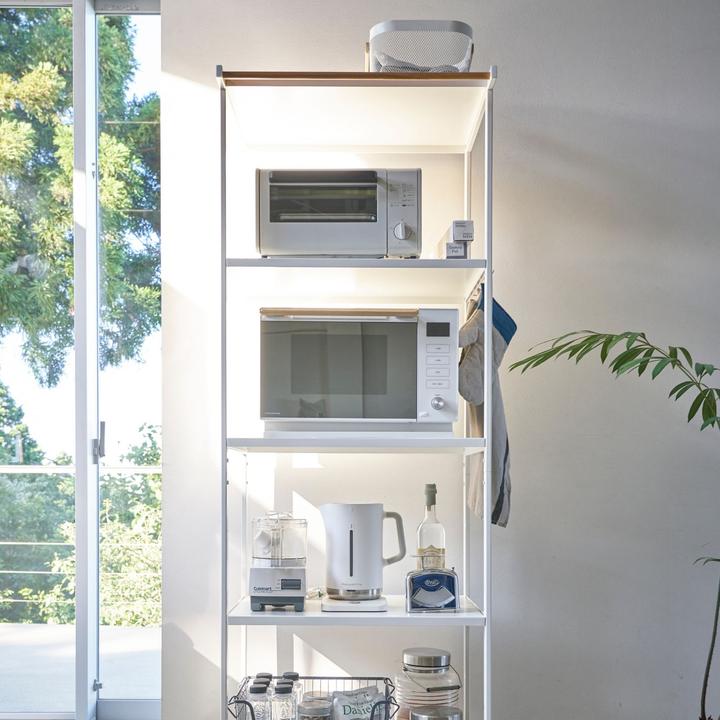 Actual product image Yamazaki 5-tier storage shelf TOWER