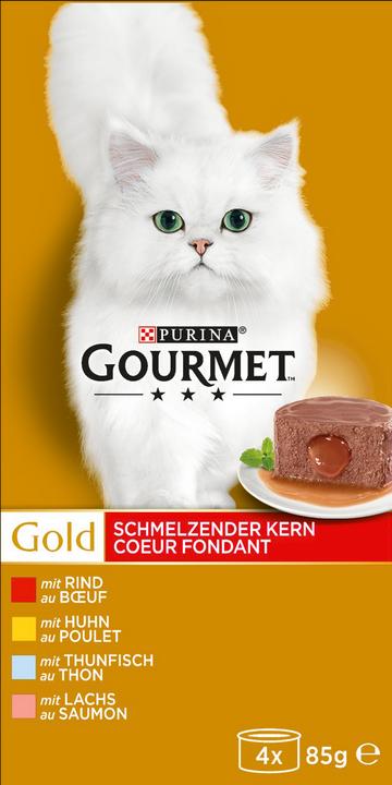 Produktbild Gourmet Schmelzender Kern (Adult, 4 Stk., 400 g)