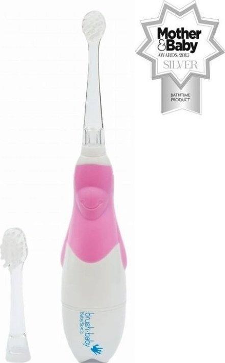 Brush-Baby Pro Pink toothbrush (Sonic toothbrush)