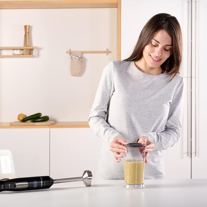 Actual product image Black & Decker Hand Blender Black+Decker BXHB800E 800 W black