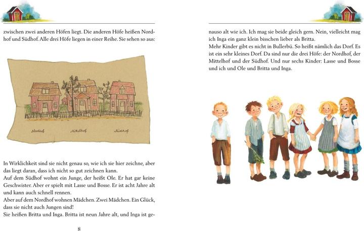 Actual product image Wir Kinder aus Bullerbü (farbig) (German, Astrid Lindgren, 2014)