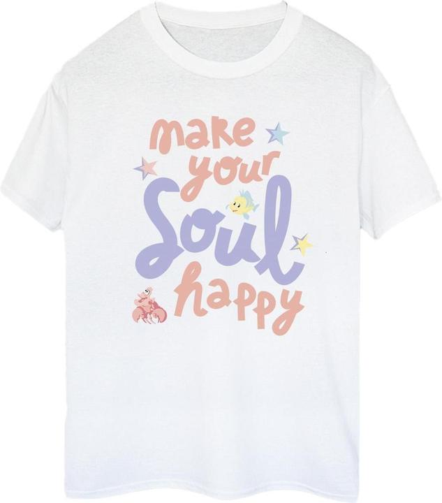 Immagine prodotto Disney The Little Mermaid Happy Maglietta Ampia Donna (M)
