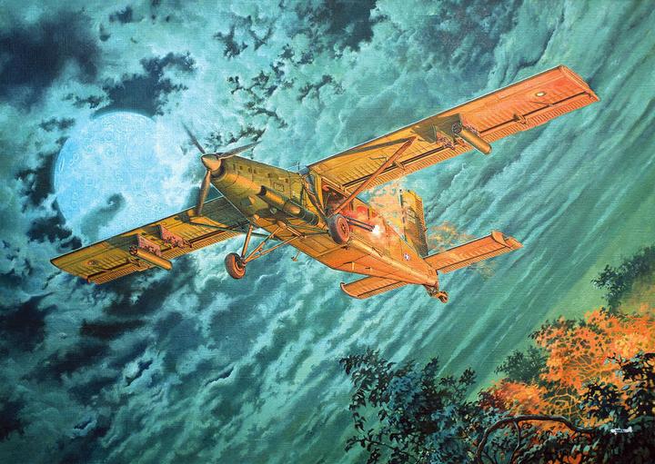 Actual product image Roden Fairchild AU-23A Peacemaker