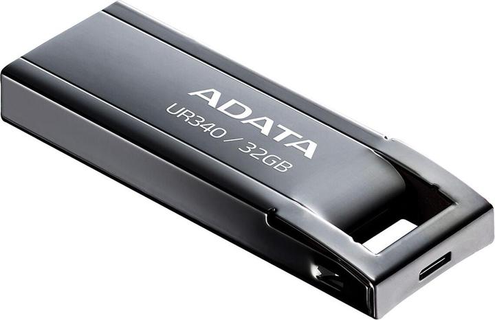 Image du produit Adata Lecteur flash UR340 USB 3.2 Gen1, métal, anti-éclaboussures, anti-chocs, anti-poussière, 32 Go (32 Go, USB-A)