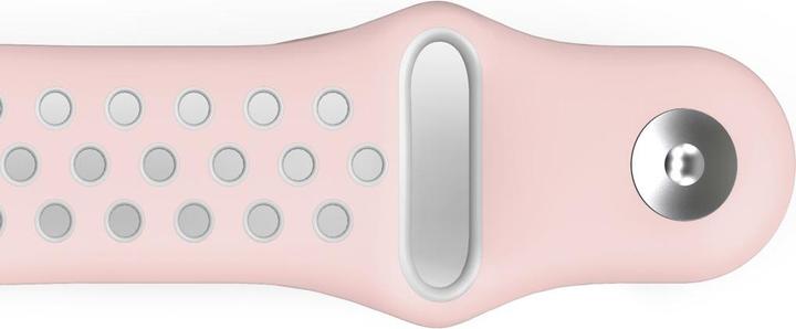 Produktbild Hama 00086229 Smartwatch-Zubehör Band Grau (Silikon, Rostfreier Stahl)