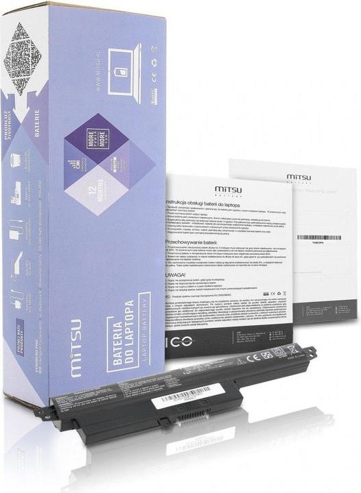 Actual product image Mitsu BATTERY BC/AS-F200 (ASUS 2200 MAH 24 WH) - Battery (3 Cells, 2200 mAh)