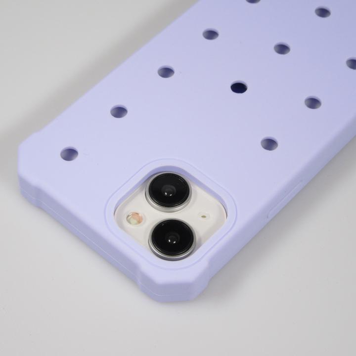 Produktbild PhoneLook Hülle Dicke Silikonhülle mit Löcher für Aufsteck-Sticker Hellblau (Apple iPhone 15)