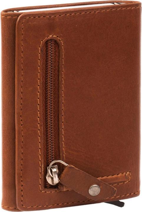 Image du produit The Chesterfield Brand Porte-cartes de crédit Wax Pull Up protection RFID en cuir 7 cm