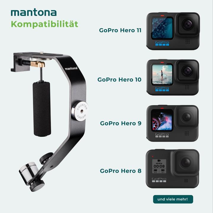 Produktbild mantona Schwebestativ für GoPro (GoPro HERO8 Black)