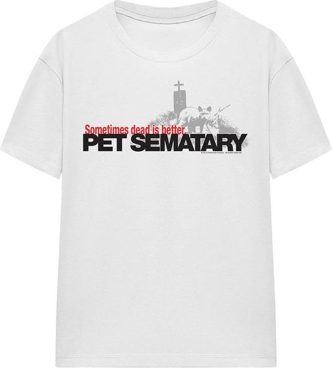 Actual product image Pet Sematary Unisex Adult Logo T-Shirt (XXL)