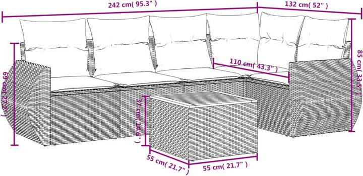 Actual product image VidaXL Shelf