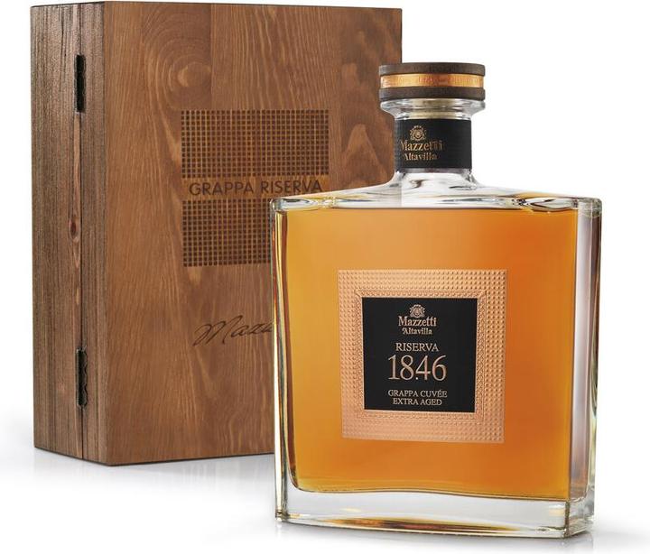 Image du produit Mazzetti d'Altavilla Grappa Riserva 18.46 di Barbera e Dolcetto Invecchiata Piemonte (1 x 70 cl)