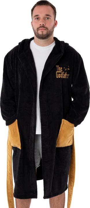 Productafbeelding The Godfather Heren badjas met capuchon (M)