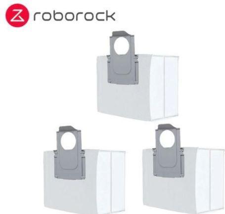 Actual product image Roborock VACUUM CLEANER ACC DUST BAG/3PCS 8.02.0131 (3 x)