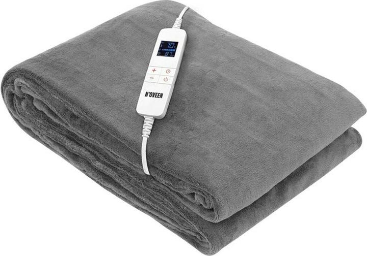 Actual product image Noveen EB650 Electric Blanket 160 W Grey (180 x 130 cm)
