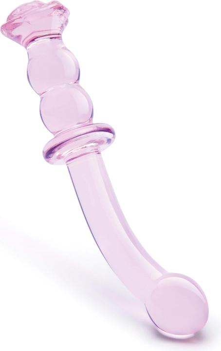 Immagine prodotto Dream Toys Glaze Glass - Dildo G-Spot con bocciolo di rosa