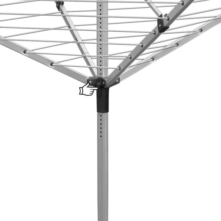 Immagine prodotto Promis Asciugatrice da giardino a quattro bracci SU200 CAPRI (50 m)