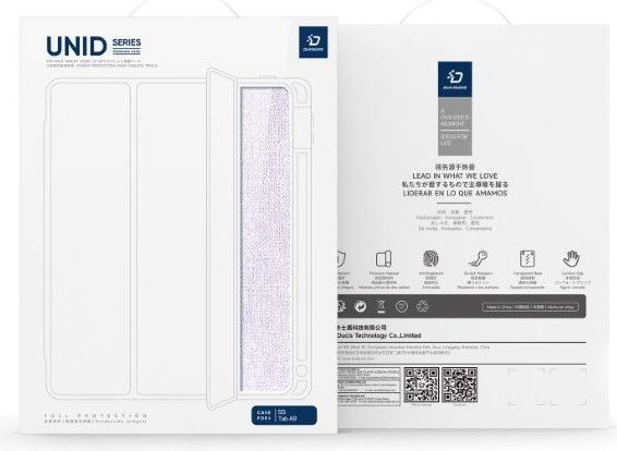 Actual product image Dux Ducis Unid Series Leather Bookcover Cover (Galaxy Tab A9)