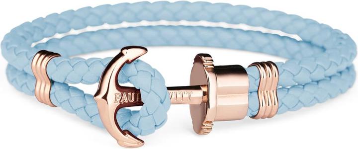 Paul Hewitt Anchor Bracelet Phrep Rose Gold Niagara (17 cm, Metal, Leather)