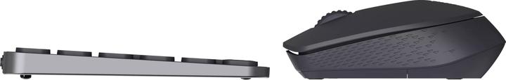 Actual product image Rapoo Wireless multi-mode desk set 9710M, QWERTZ, dark grey (00228037) (DE, Wireless)